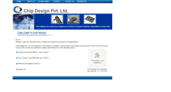 Desktop Screenshot of chipdesign.co.in